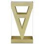 Voir la diapositive 6 : Paris Prix Lot de 3 Tables d'Appoint  Zelys  63cm Or