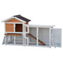 Voir la diapositive 3 : @Pet @Pet Clapier Queensland Blanc et marron 147x53x85 cm