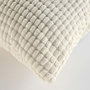 Voir la diapositive 3 : Paris Prix Coussin Déco en Velours Relief  Swing  45x45cm Naturel