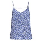 Only Top /Blanc à Motifs Femme Only Nova Life Paris. Coloris disponibles : Bleu
