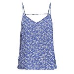 Only Top /Blanc à Motifs Femme Only Nova Life Paris. Coloris disponibles : Bleu