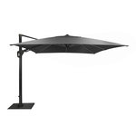 Proloisirs Parasol déporté Elios Sunbrella® orientable alu/sunbrella - grey/graphite 119