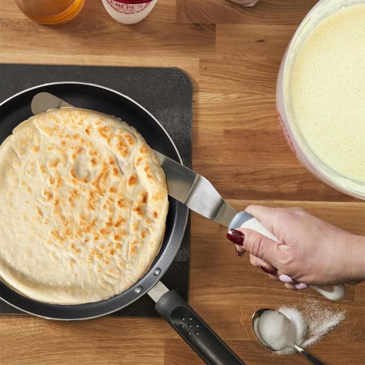 Paris Prix Spatule à Pâtisserie  Coudée  38cm Argent