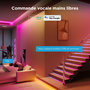 Voir la diapositive 5 : GOVEE Bandeau LED LED STRIP LIGHT RGBIC WIFI+BT - 5M