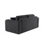 Voir la diapositive 5 : BEST MOBILIER Miro - canapé droit 2 places - en velours texturé