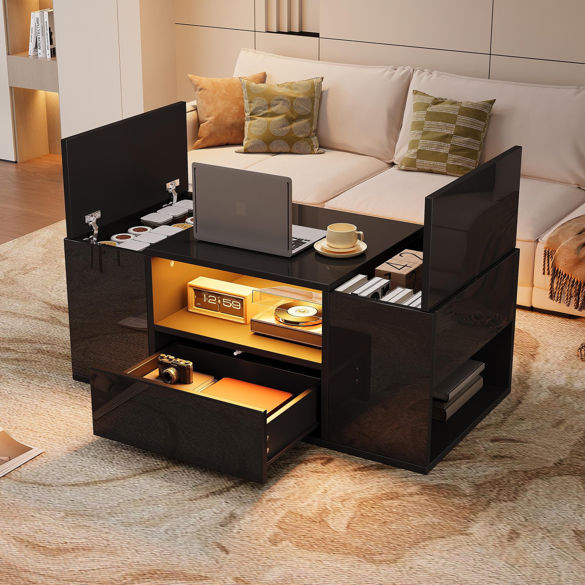 Voir la diapositive 2 : MERAX Table basse