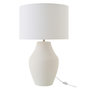 Voir la diapositive 1 : Paris Prix Lampe à Poser en Céramique  Henri  72cm Blanc