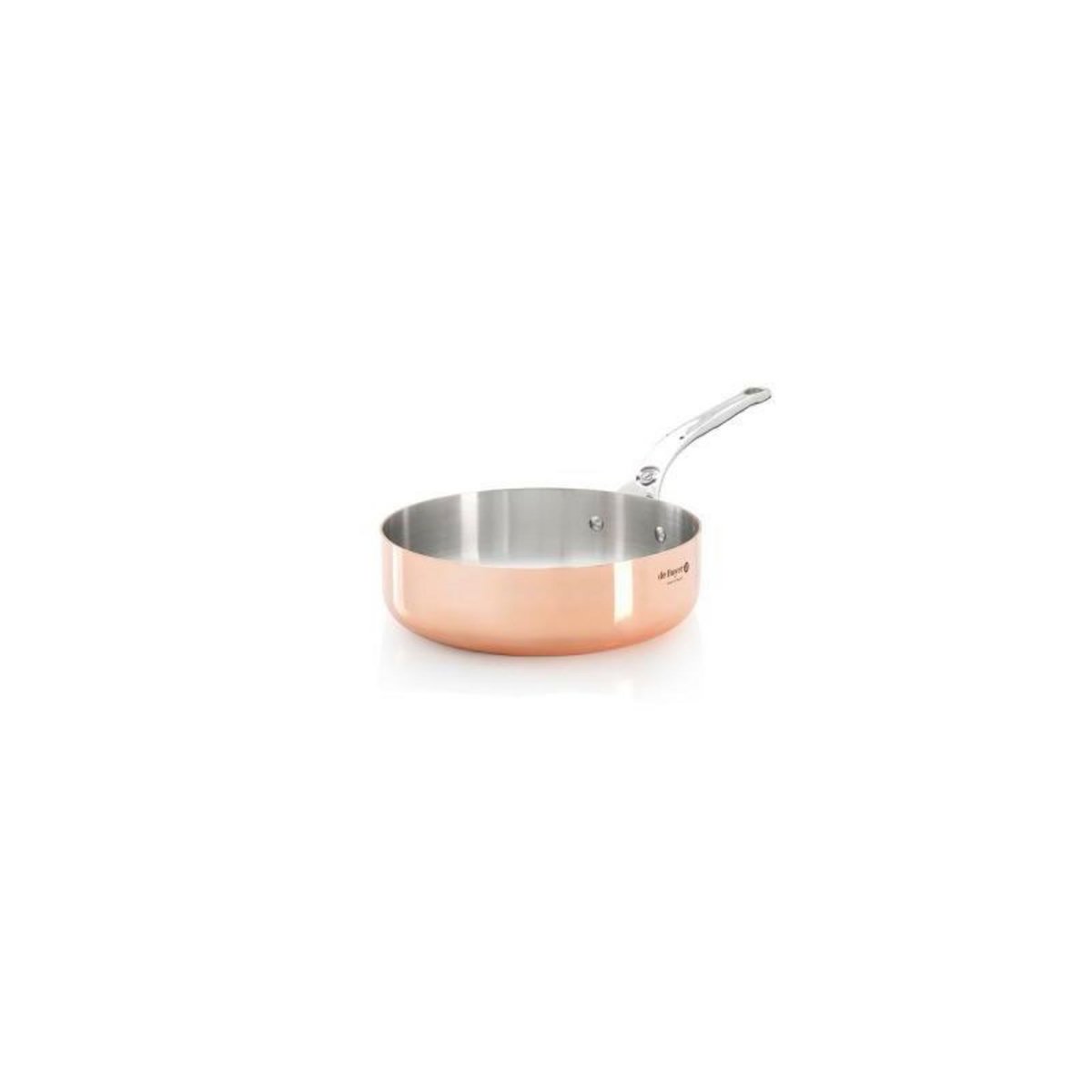 DeBuyer De Buyer Copper Steel Induction Sauteuse Prima Matera 20cm (6230 20) deBuyer20) deBuyer 20)