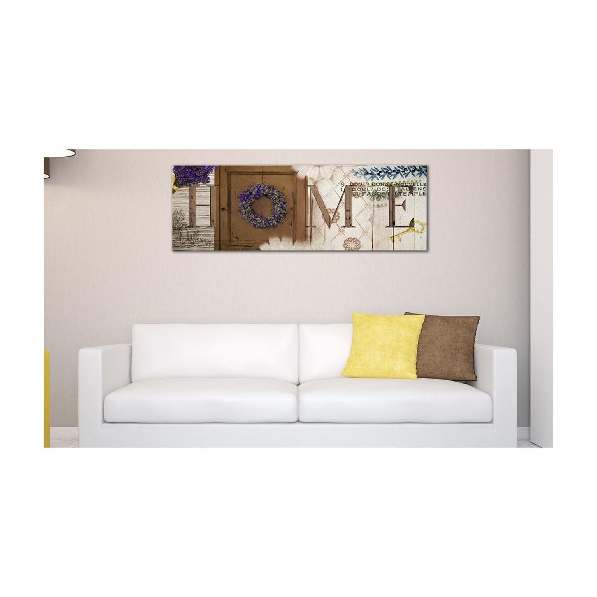 Voir la diapositive 2 : Paris Prix Tableau imprimé  heather wreath
