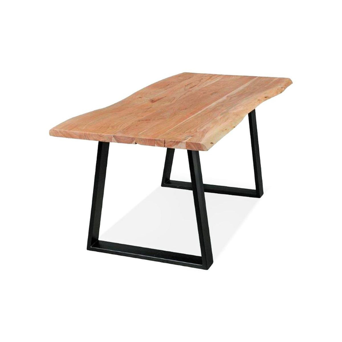 Paris Prix Table de Repas  Azimato  200cm Naturel & Noir
