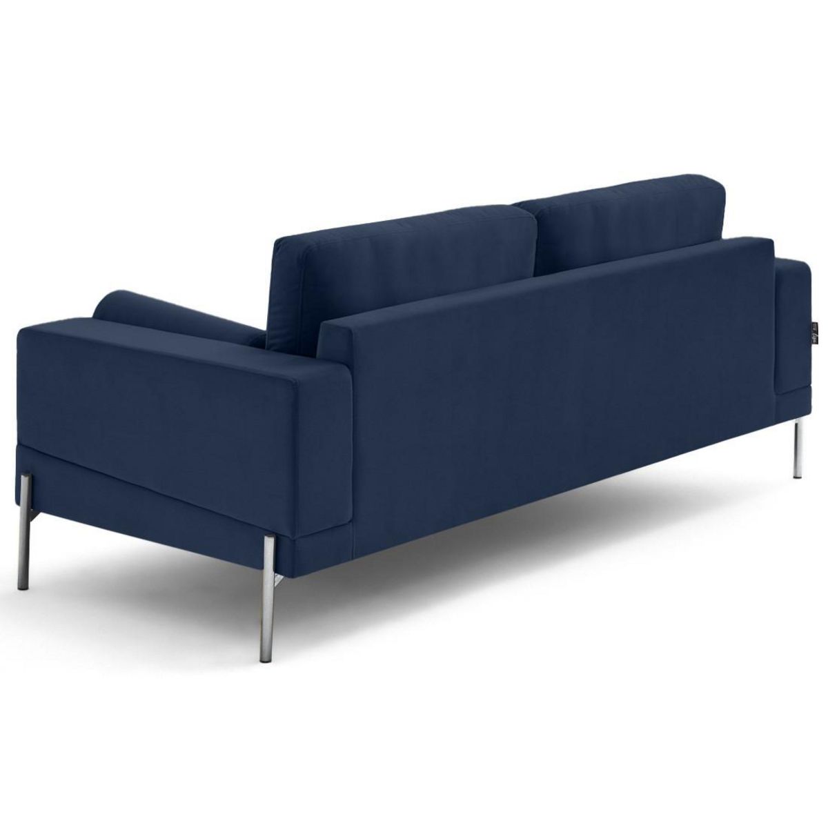 LISA DESIGN Isaure - canapé droit 3 places en velours