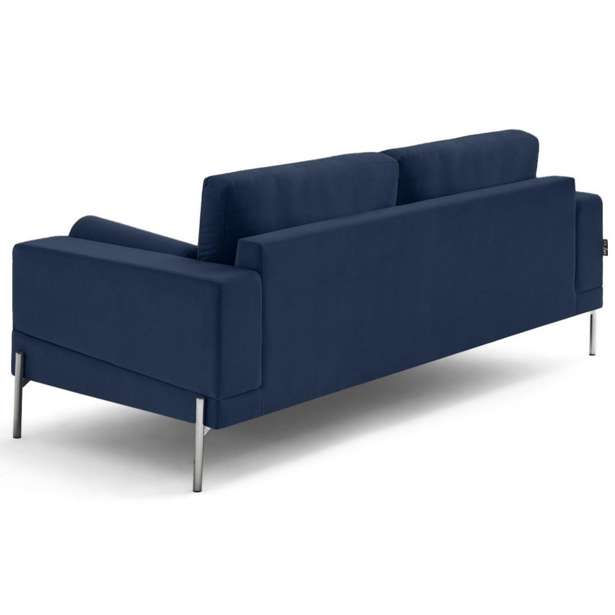 LISA DESIGN Isaure - canapé droit 3 places en velours