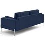 Voir la diapositive 6 : LISA DESIGN Isaure - canapé droit 3 places en velours