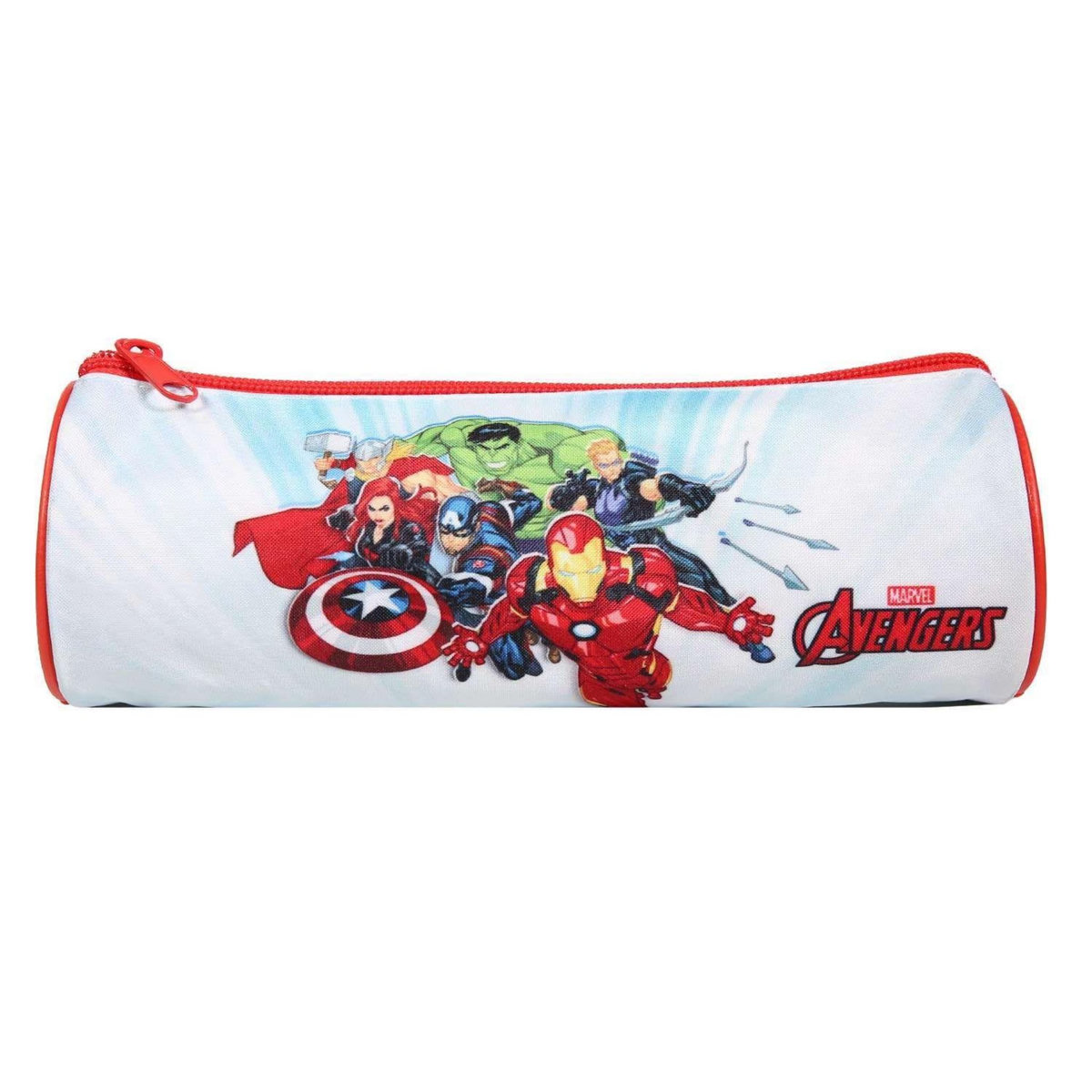 Bagtrotter BAGTROTTER Trousse scolaire ronde Marvel Avengers Multicolore