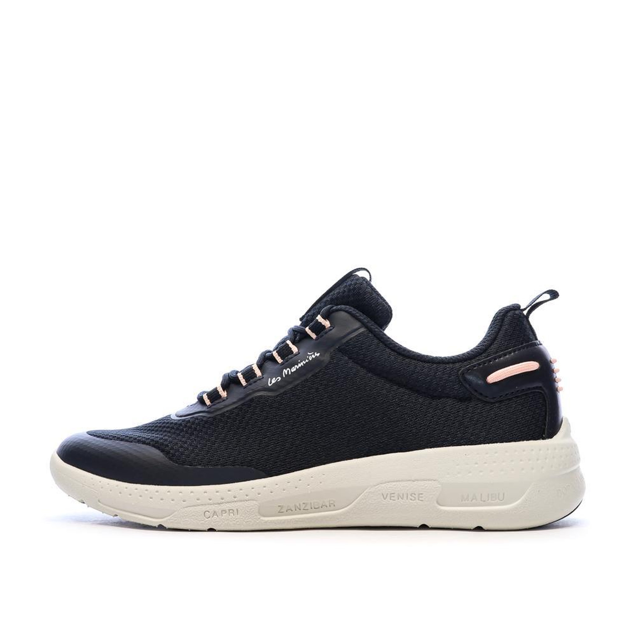 Voir la diapositive 1 : TBS Baskets Marine Femme TBS JAZZEVO