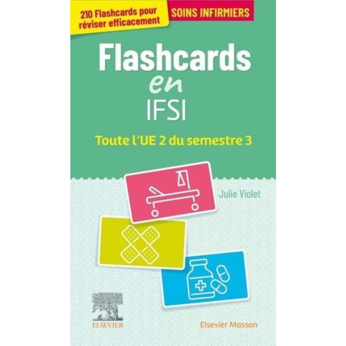 FLASHCARDS EN IFSI. TOUTE L'UE 2 DU SEMESTRE 3, Violet Julie