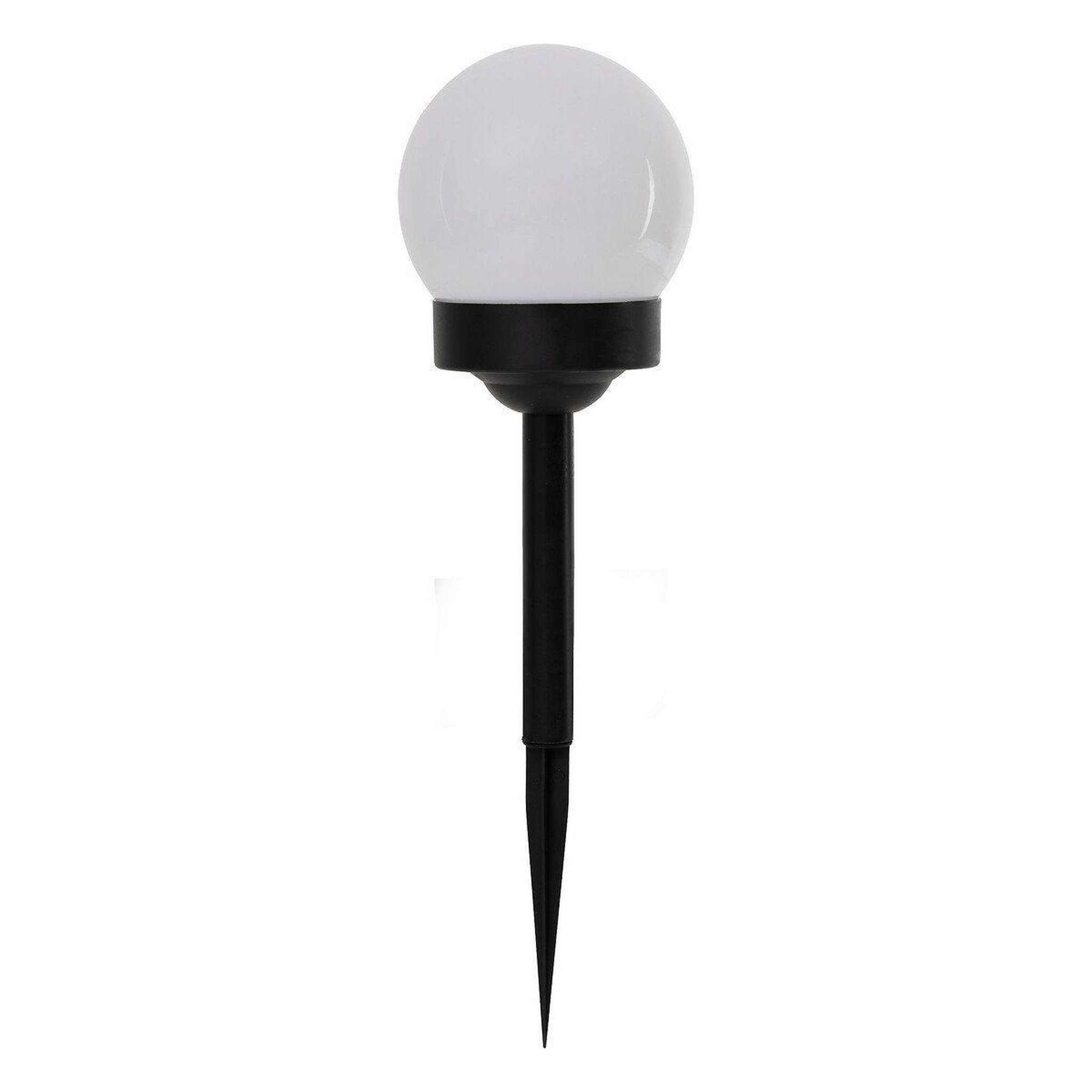 Voir la diapositive 1 : ATMOSPHERA Lot de 4 Balises Solaires  Tea  34cm Noir & Blanc