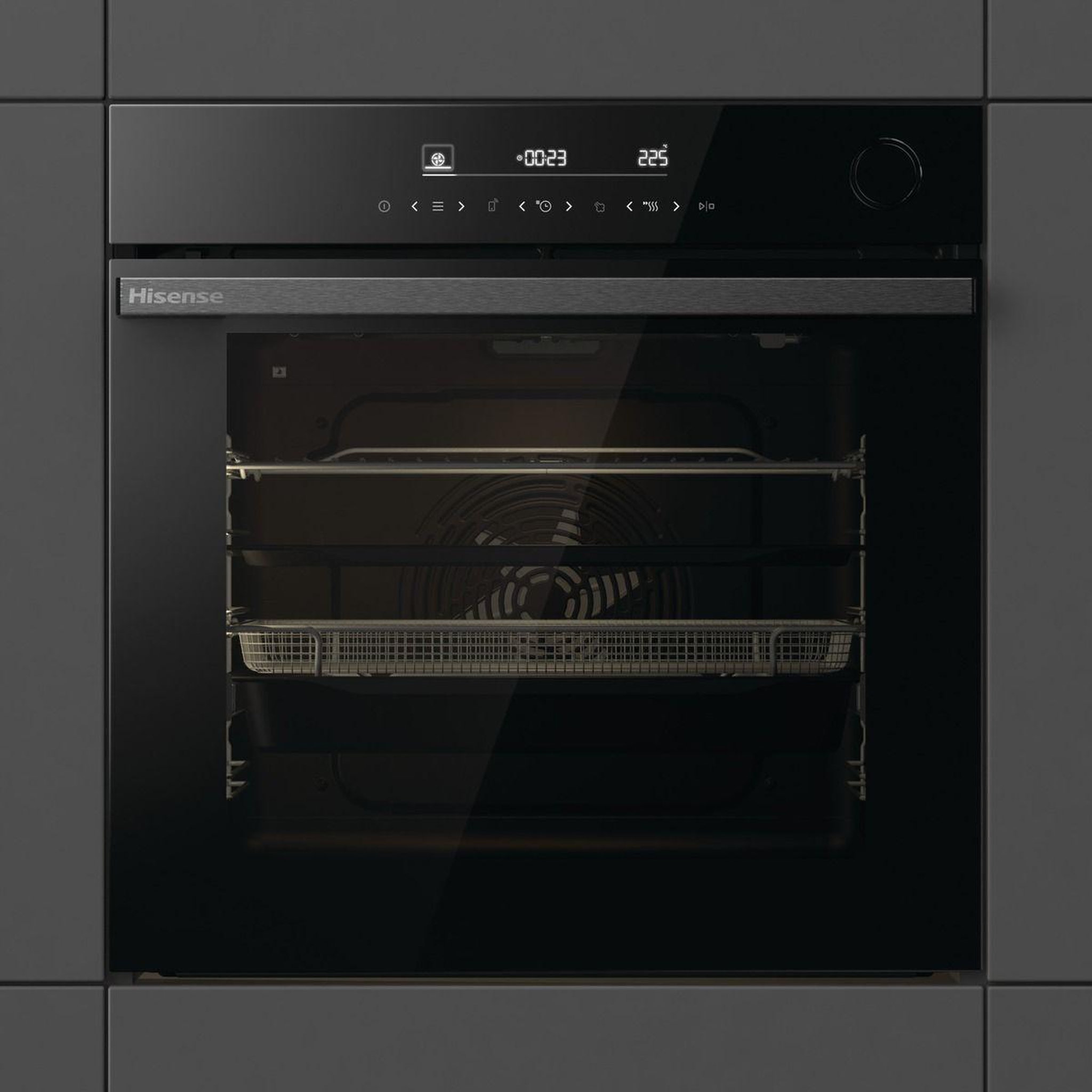 Voir la diapositive 4 : Hisense Four encastrable fonction vapeur bsa66346pbgwifi