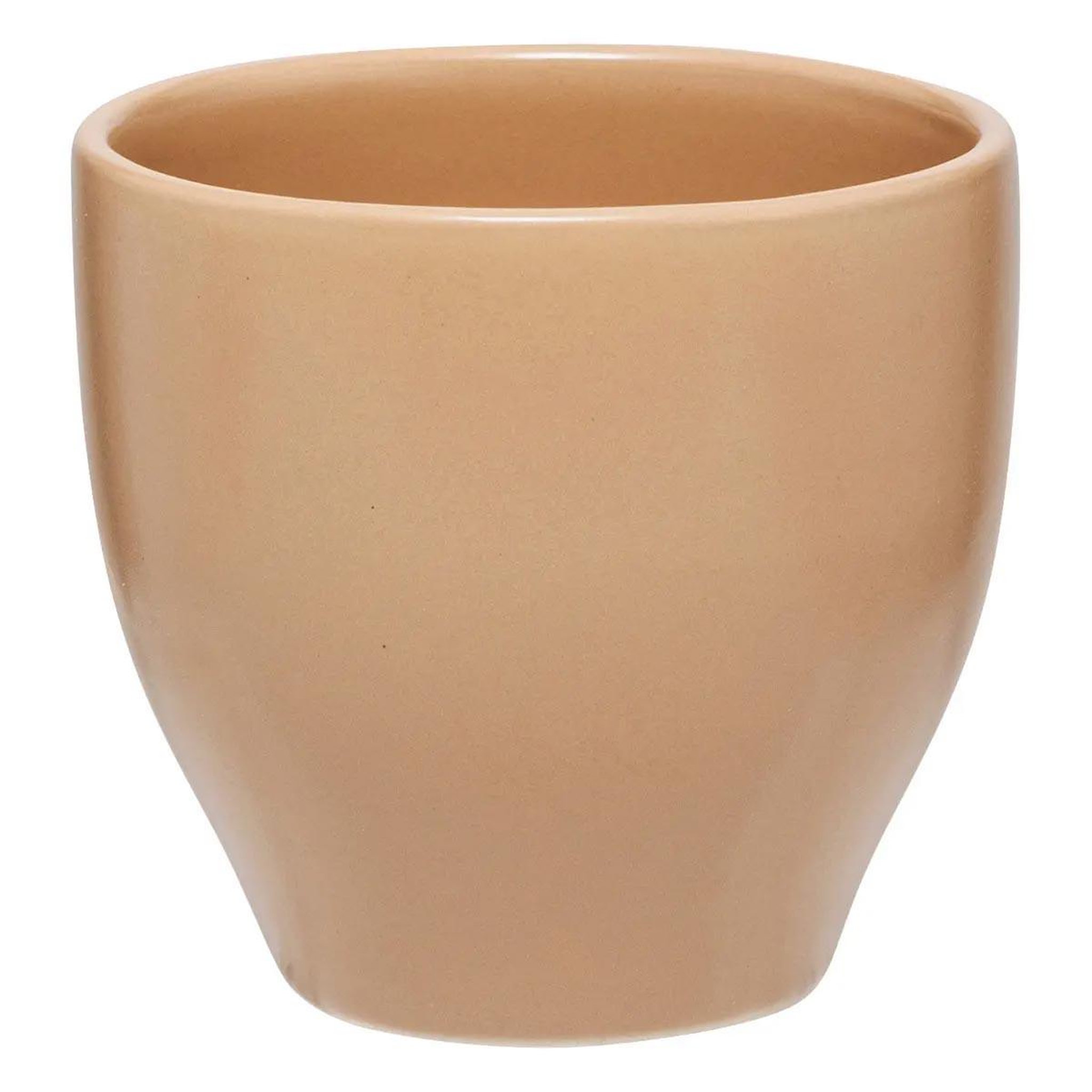 Voir la diapositive 2 : SECRET DE GOURMET Lot de 6 tasses à café en céramique  maé  11cl beige