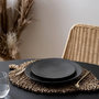 Voir la diapositive 3 : SECRET DE GOURMET Set de Table en Roseau  Feuille  33x48cm Naturel