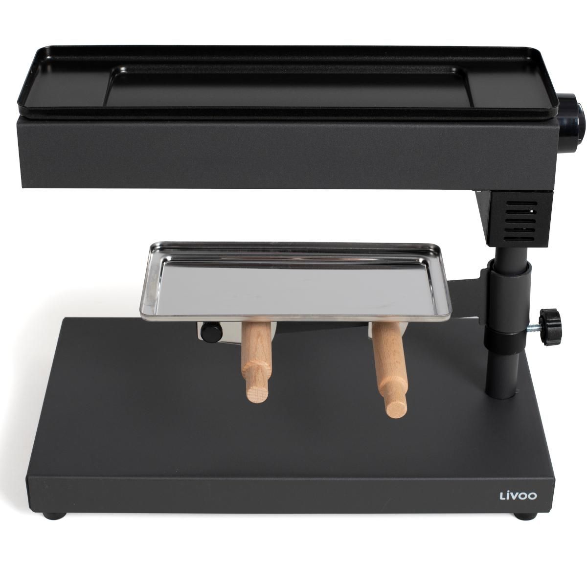 DOMOCLIP Appareil à raclette traditionnel 1/2 meule - doc159