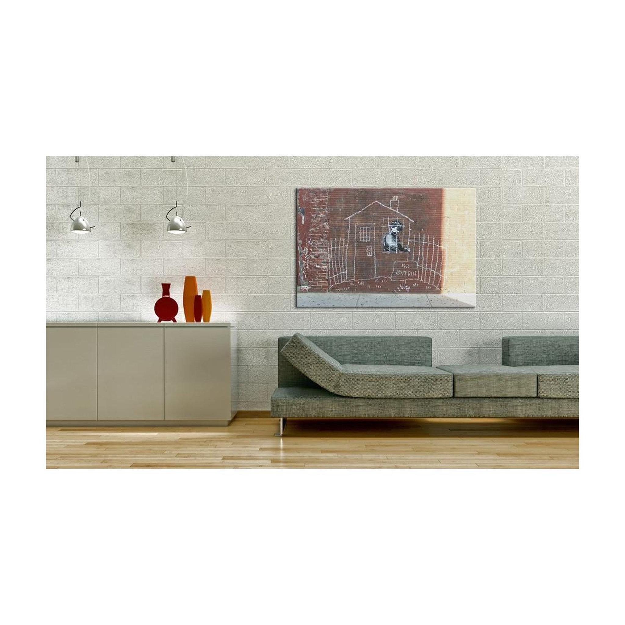 Voir la diapositive 2 : Paris Prix Tableau imprimé  enfermé  40x60cm
