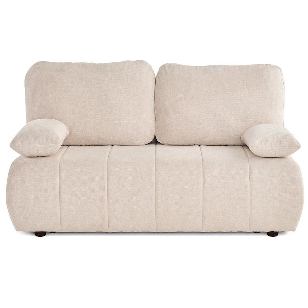 BEST MOBILIER Harper - canapé 3 places convertible avec coffre en tissu texturé