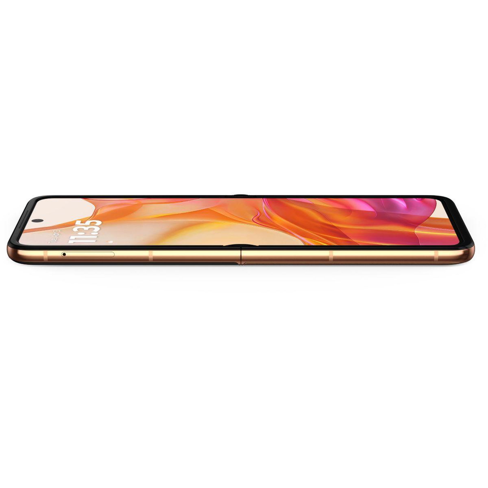 Voir la diapositive 2 : MOTOROLA Smartphone Razr 50 Ultra Orange 512Go