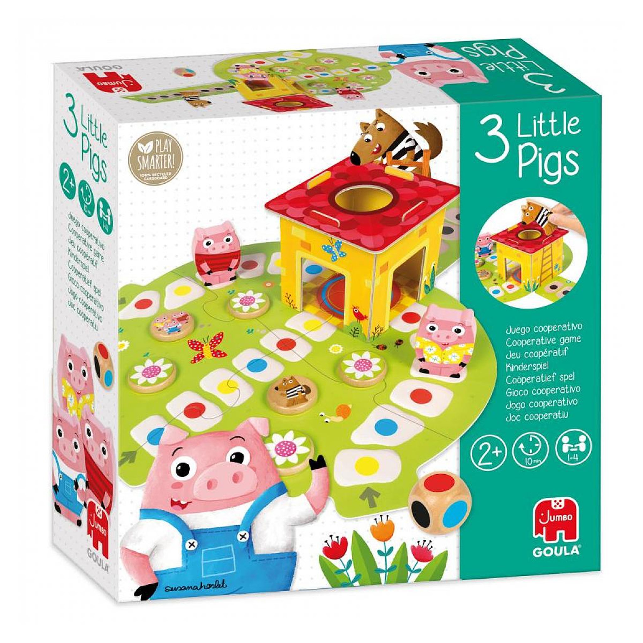 Goula Mon premier jeu des trois petits cochons