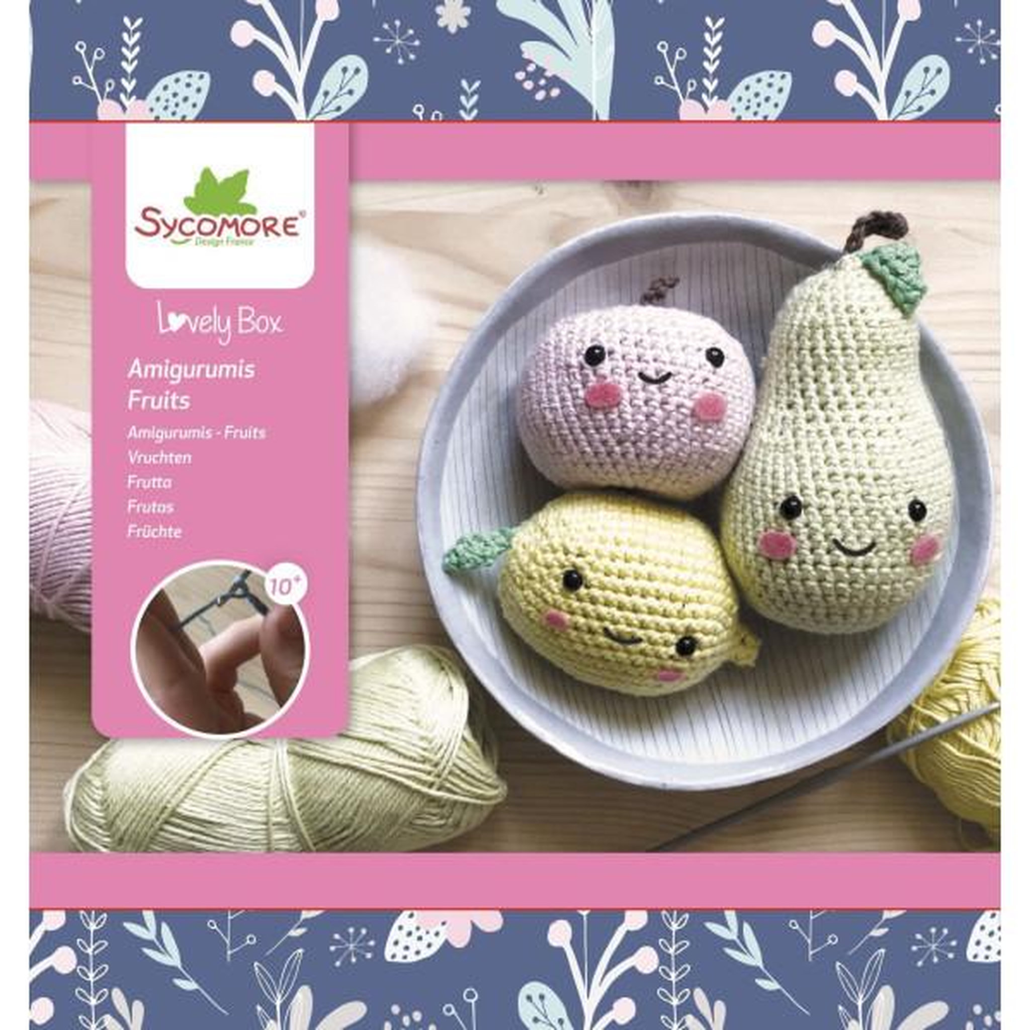 Voir la diapositive 4 : SYCOMORE Lovely Box - SYCOMORE - Amigurumi - Fruits - Des 10 ans