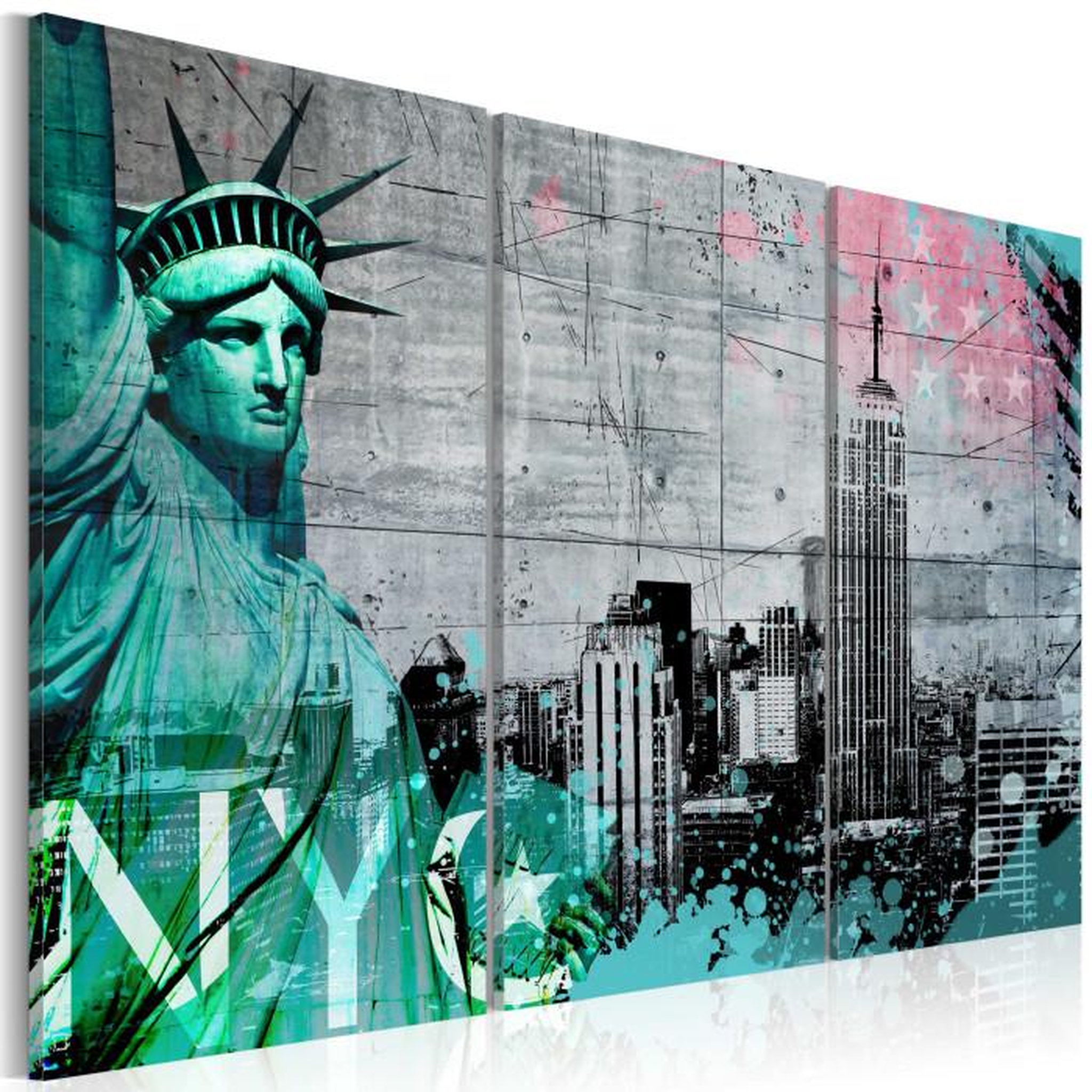 Paris Prix Tableau Imprimé  NYC Collage III. Coloris disponibles : Multicolore