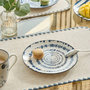 Voir la diapositive 3 : SECRET DE GOURMET Lot de 6 Assiettes à Dessert  Umami Rayon  19cm Bleu