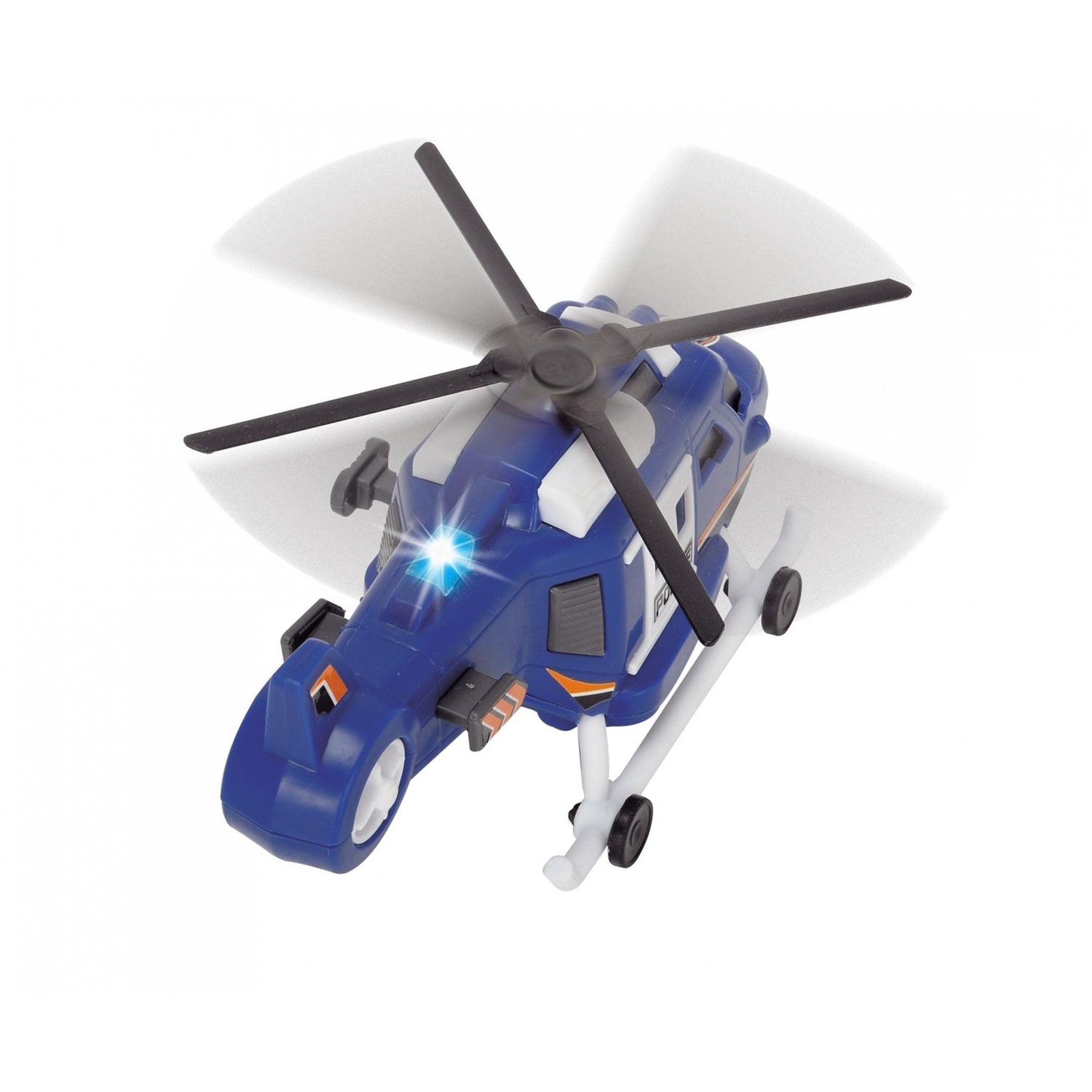 Voir la diapositive 3 : Dickie Toys Dickie Poltie Rescue Helicopter Blue 203302016