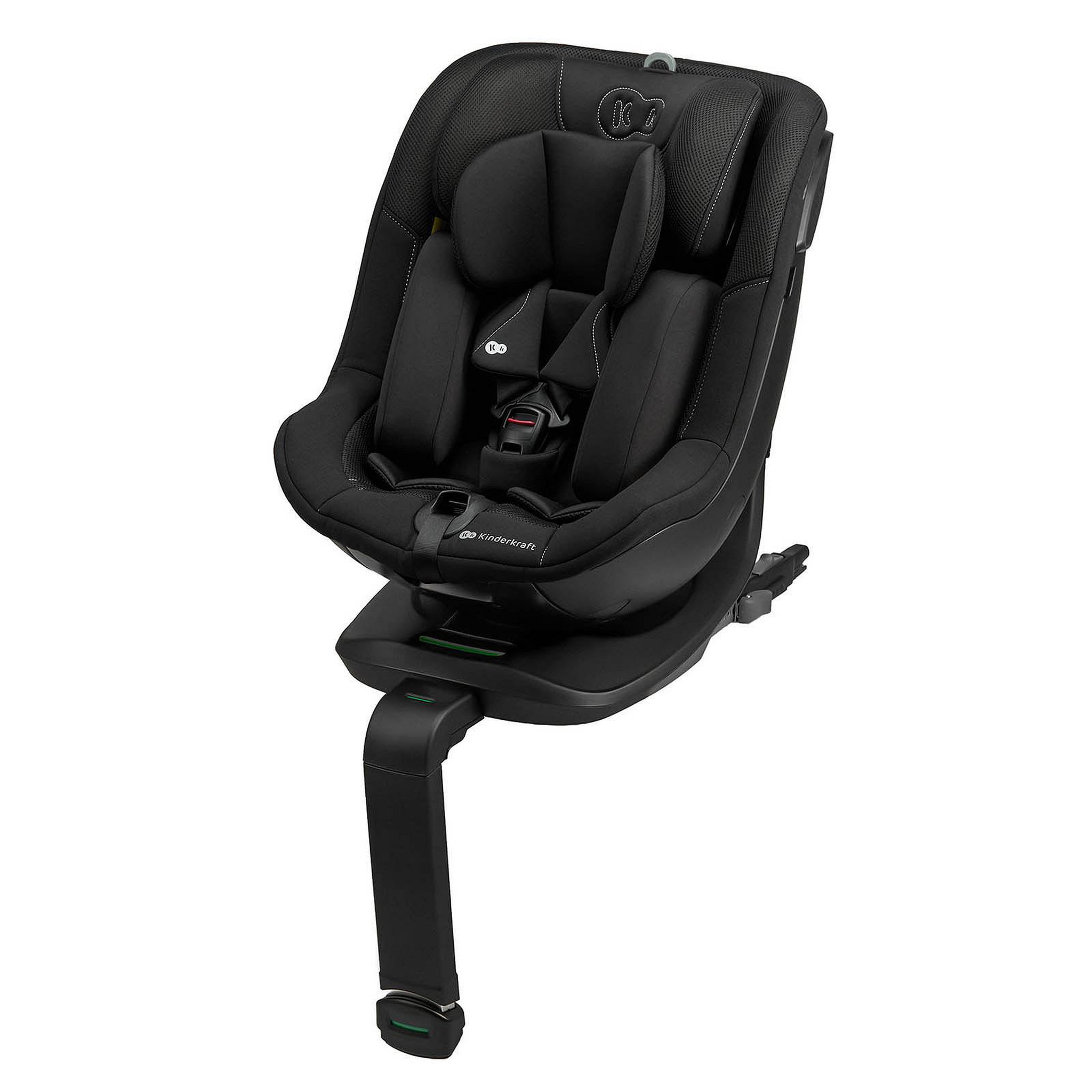 Voir la diapositive 1 : KINDERKRAFT Siège auto i-size avec rotation 360°, sécurité renforcée nouveau tissu