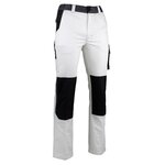 LMA Pantalon de travail VAISSEAU multipoches blanc gris T42 LMA LEBEURRE 1850 T42