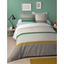 Voir la diapositive 1 : Home collection Parure housse de couette coton 57fils-loxa