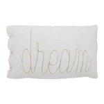 Atmosphera Kids Coussin Déco  Lili  30x50cm Blanc