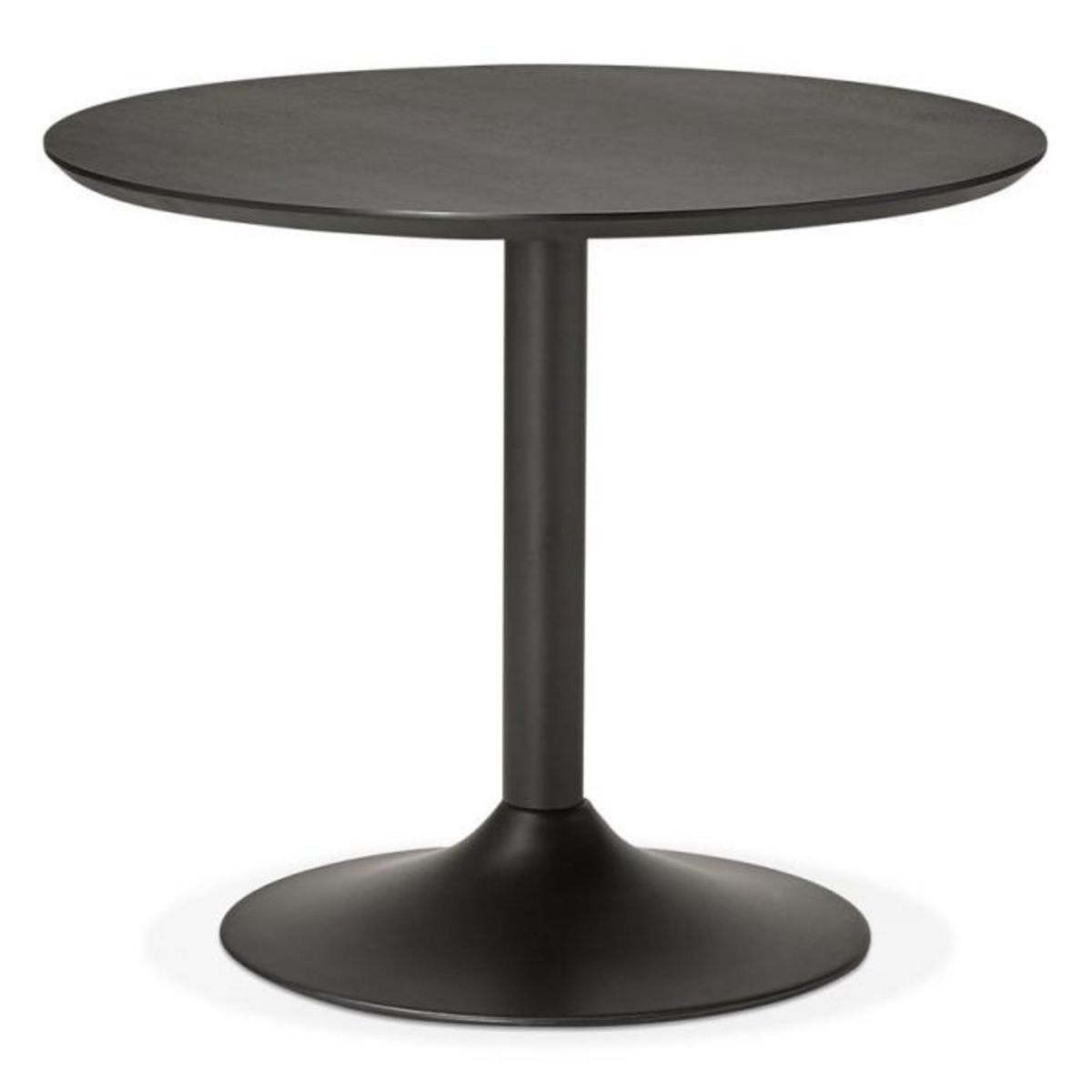 Paris Prix Table de Repas Design  Mescla  90cm Noir