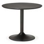 Voir la diapositive 1 : Paris Prix Table de Repas Design  Mescla  90cm Noir
