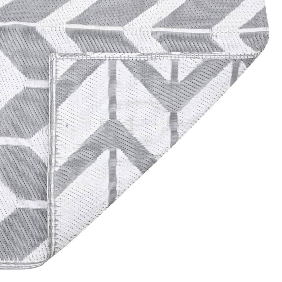 VIDAXL Tapis d'exterieur Gris 190x290 cm PP