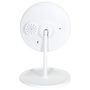 Voir la diapositive 2 : Paris Prix Miroir Lumineux Led Sans Fil  Enceinte  26cm Blanc