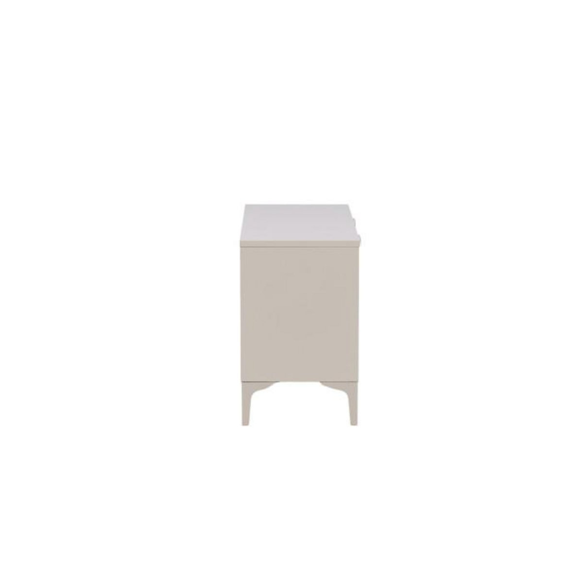 Paris Prix Meuble TV 2 Portes  Piring  120cm Beige