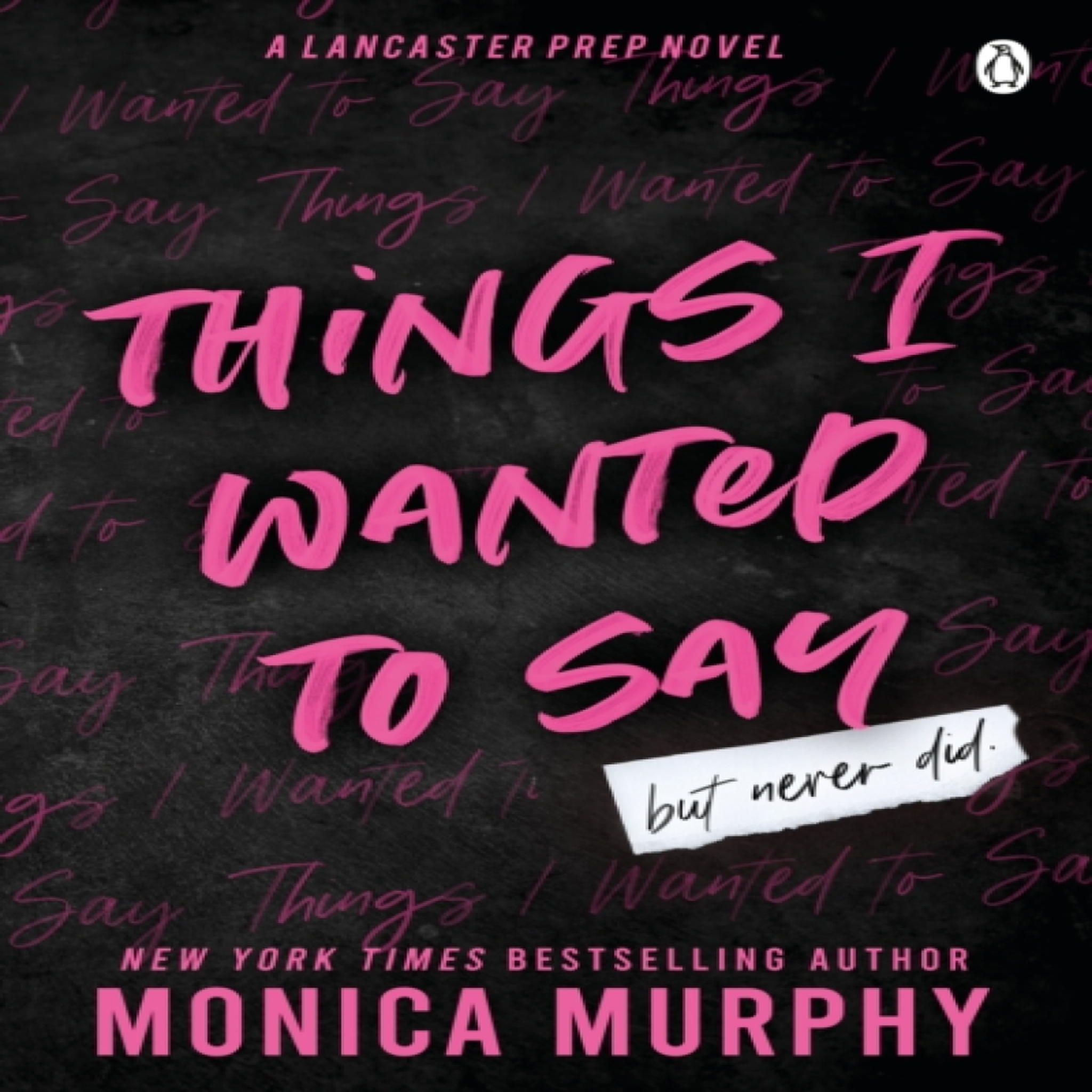 LIVRES Things I Wanted To Say