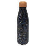 Paris Prix Bouteille Isotherme  Fleurie  50cl Bleu & Jaune