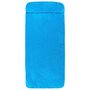 Voir la diapositive 3 : VIDAXL Serviettes de plage 2 pcs turquoise 60x135 cm tissu 400 GSM
