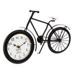 ATMOSPHERA Pendule à Poser  Vélo  28cm Noir