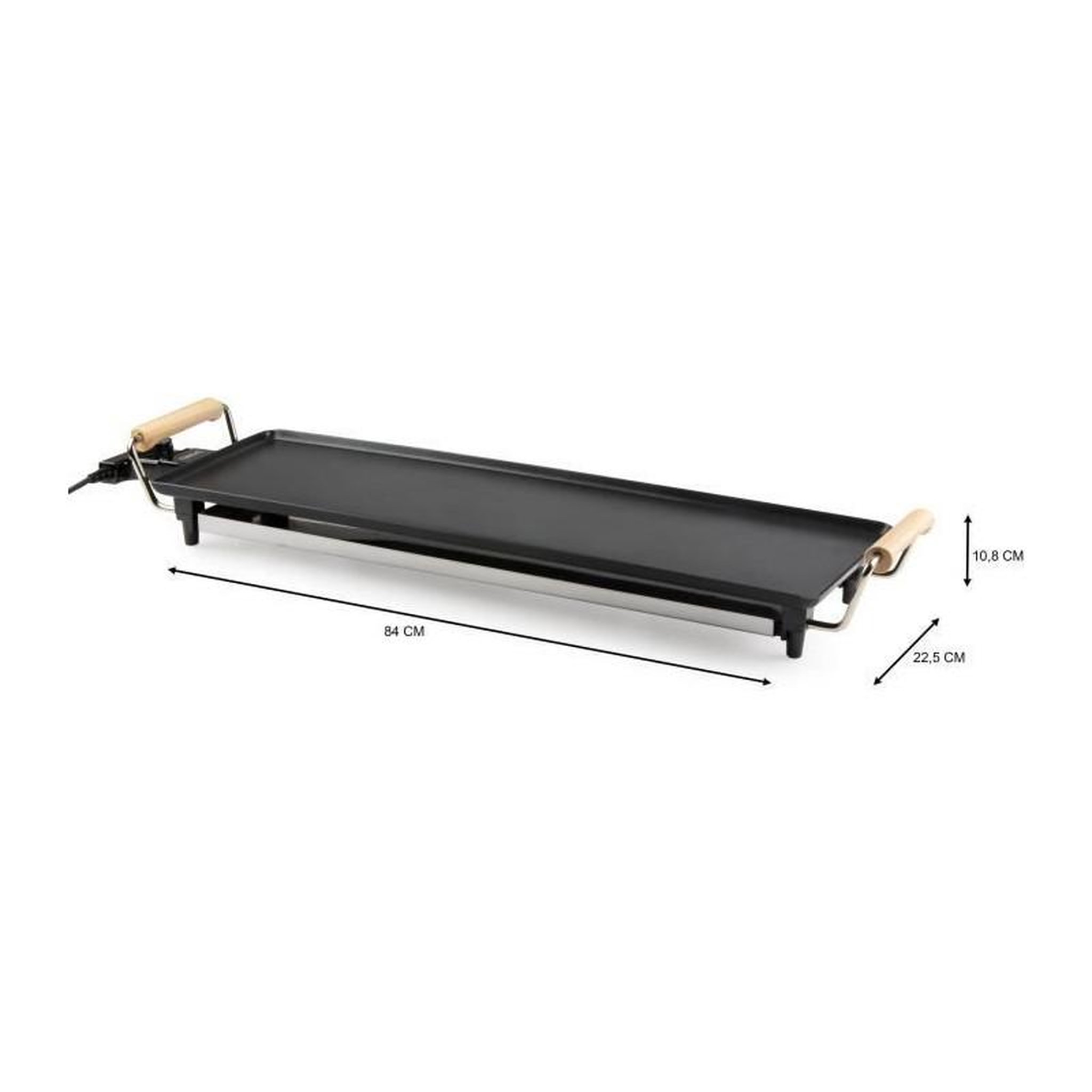 Voir la diapositive 5 : Domo Plancha Family XL - DOMO - DO8312TP - 70 x 22 cm