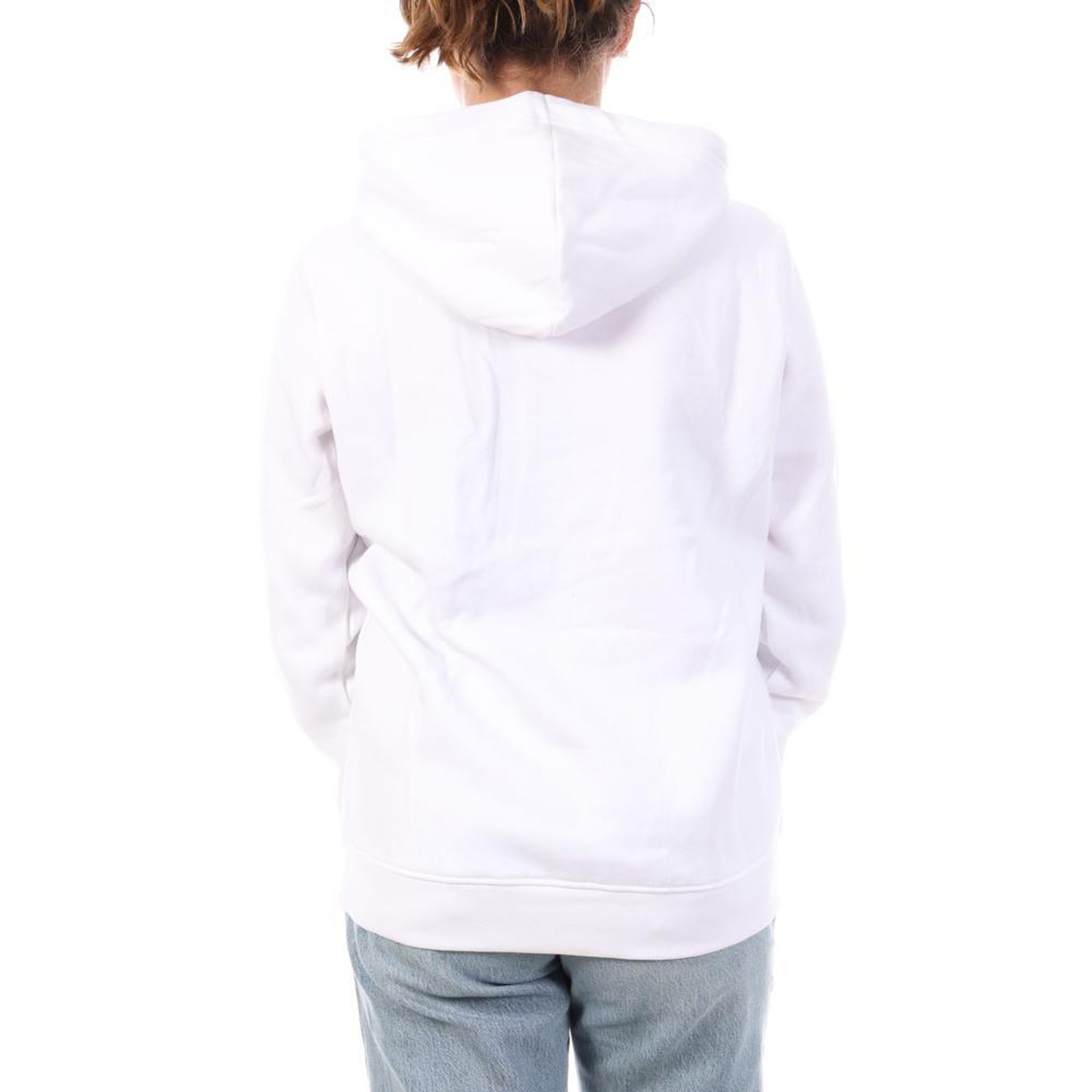 Voir la diapositive 2 : VON DUTCH Sweat à Capuche Blanc Femme Von Dutch Uni Print