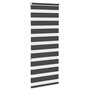 Voir la diapositive 4 : VIDAXL Store zebre noir 55x150 cm largeur du tissu 50,9 cm polyester