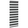 Voir la diapositive 4 : VIDAXL Store zebre noir 55x150 cm largeur du tissu 50,9 cm polyester